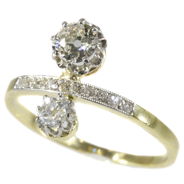 Belle Epoque diamond engagement ring